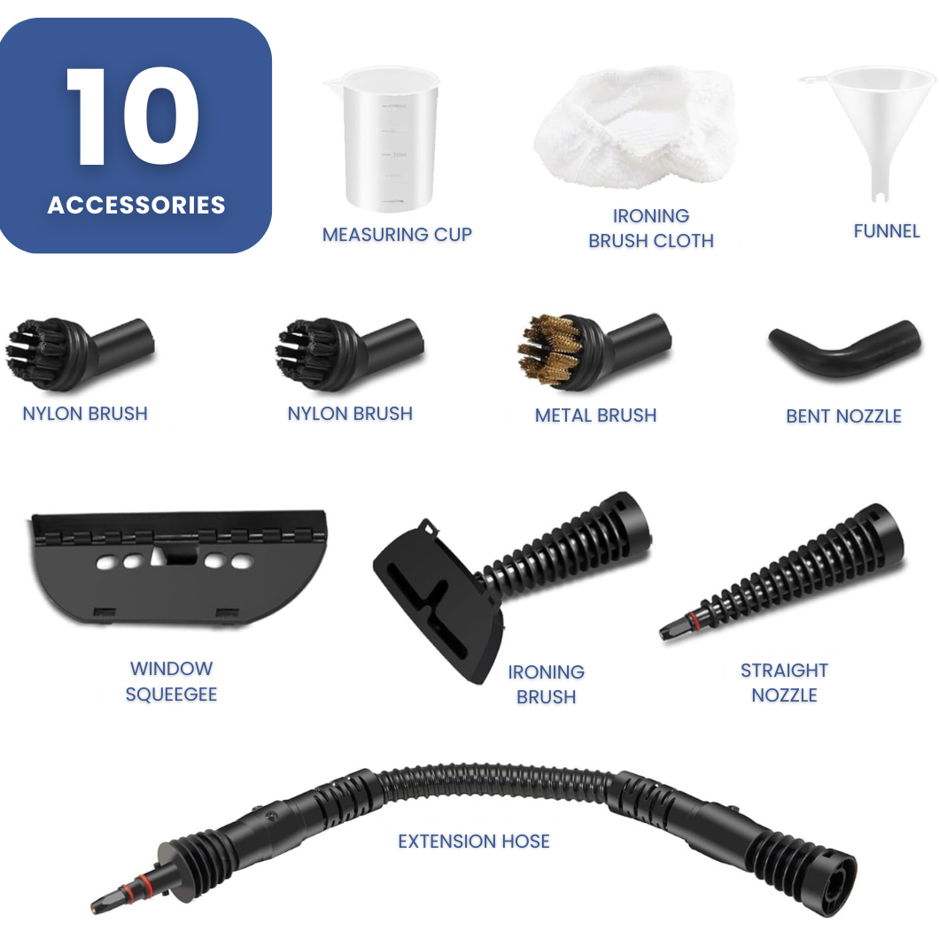 VaporixPro - 10-in-1 steam disinfectant cleaner
