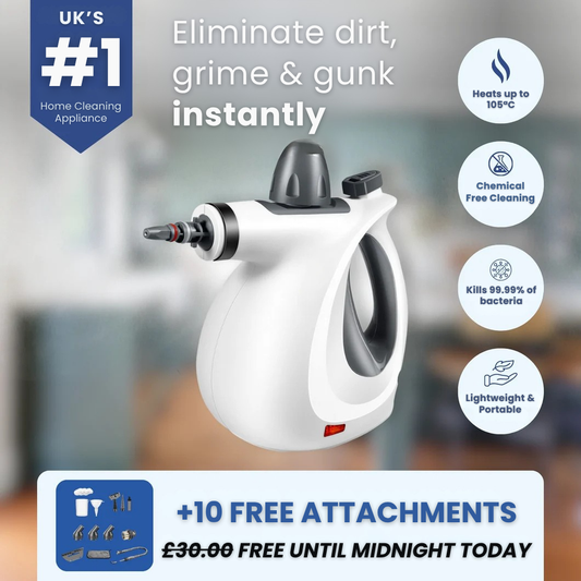 VaporixPro - 10-in-1 steam disinfectant cleaner